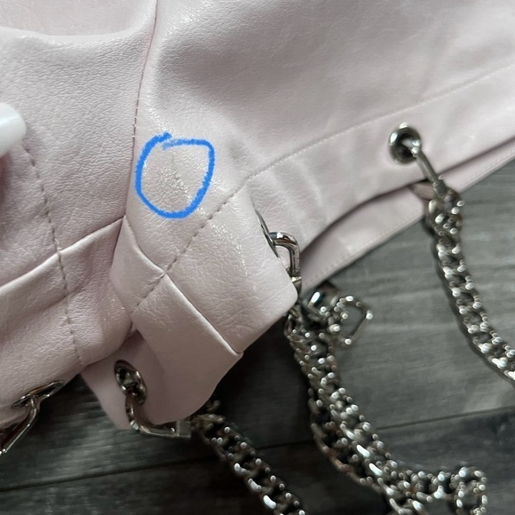 Dead Dolls blossom whimsigoth pink detachable chain goth joggers pants shorts XL - Picture 8 of 14